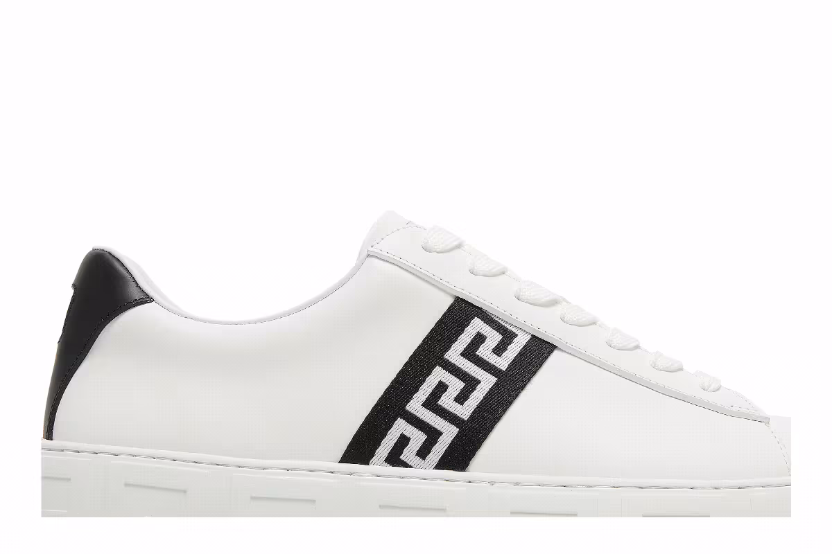 Versace Greca Sneaker White Black, view 3