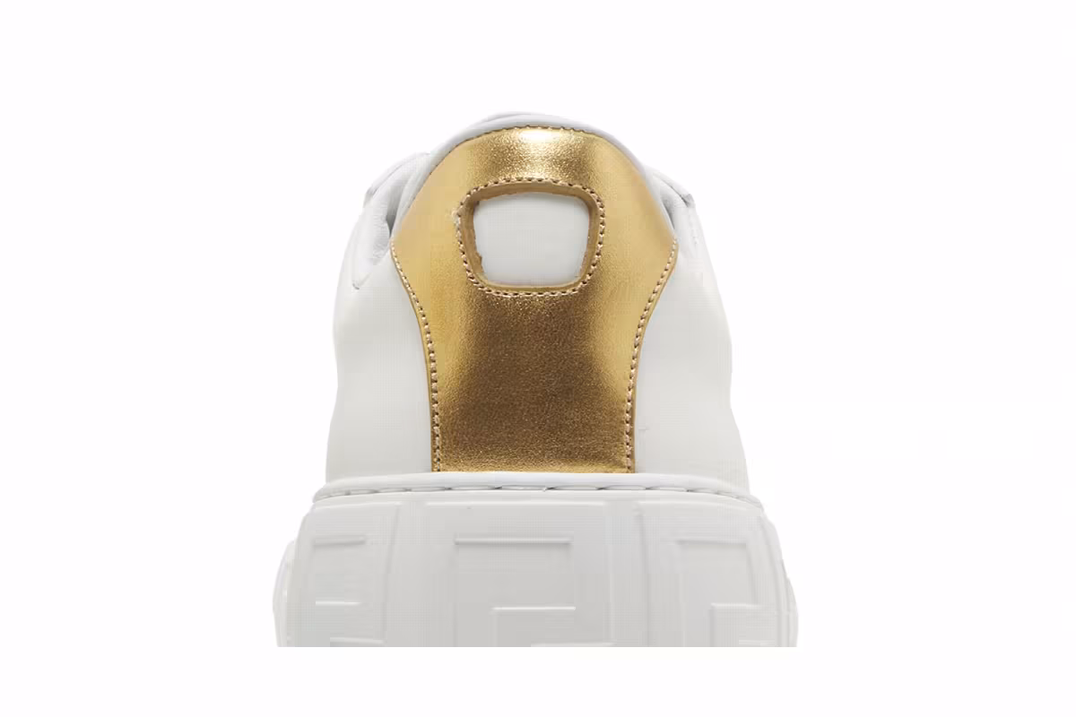 Versace Greca White Gold, view 8