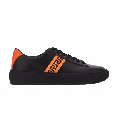 Versace Greca Sneaker 'Black Neon Orange'