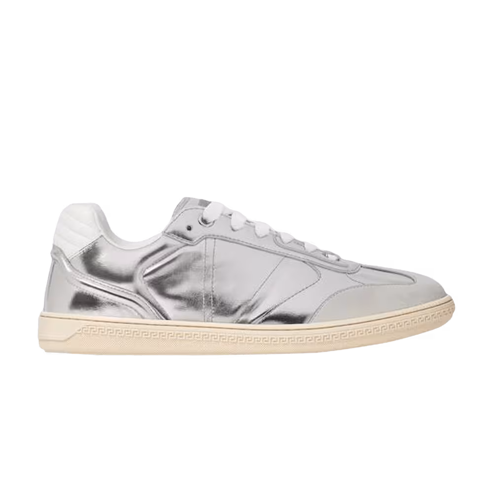 Versace Greca Court Sneaker Silver