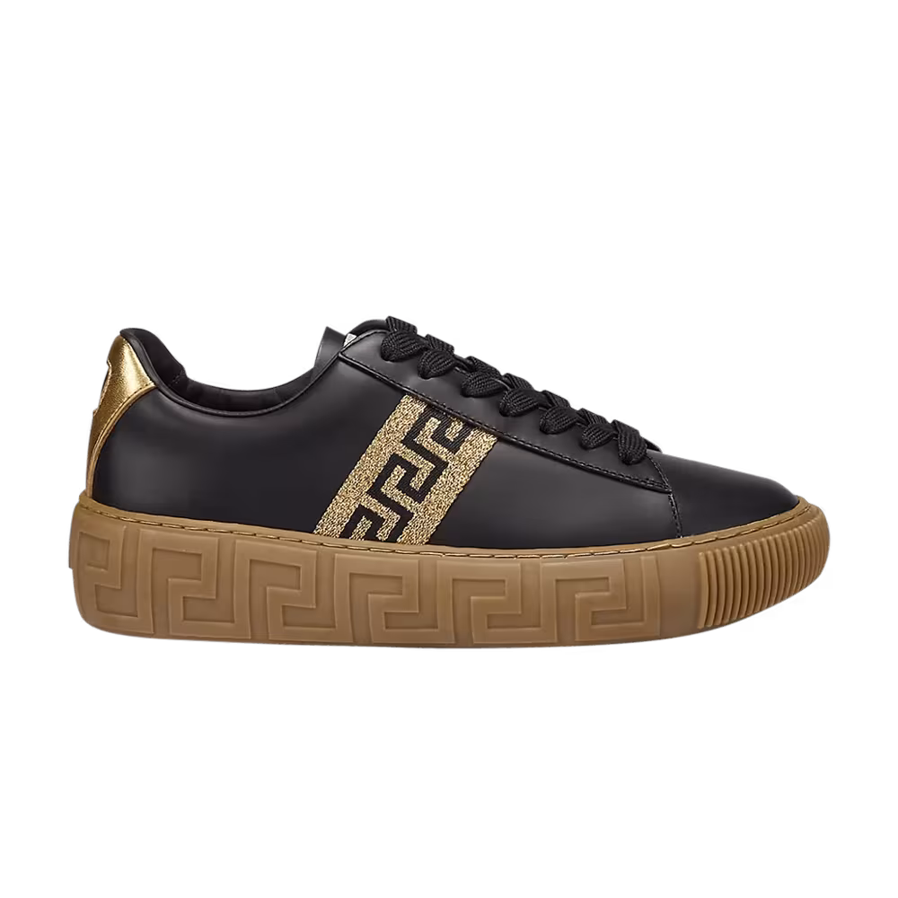 Versace Women's Greca Black Gold