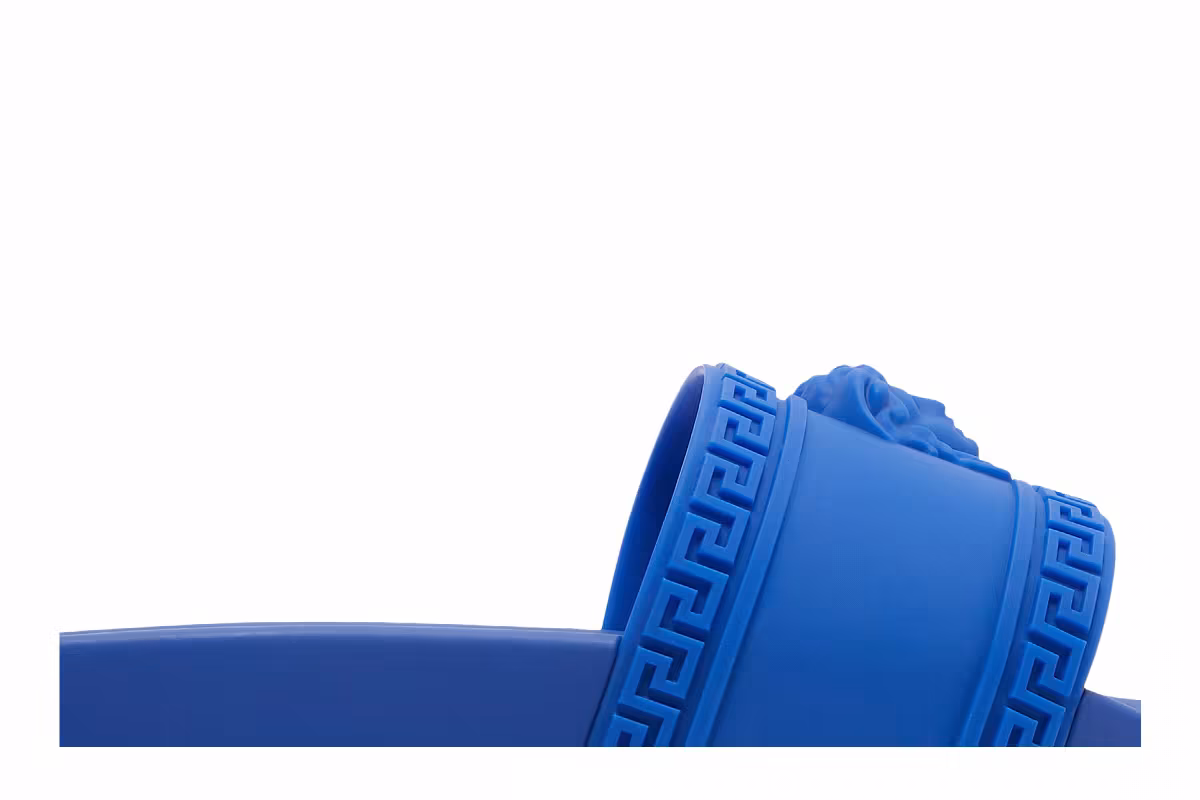 Versace Palazzo Medusa Pool Slide Royal Blue, view 3