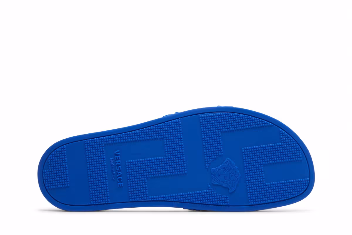 Versace Palazzo Medusa Pool Slide Royal Blue, view 5