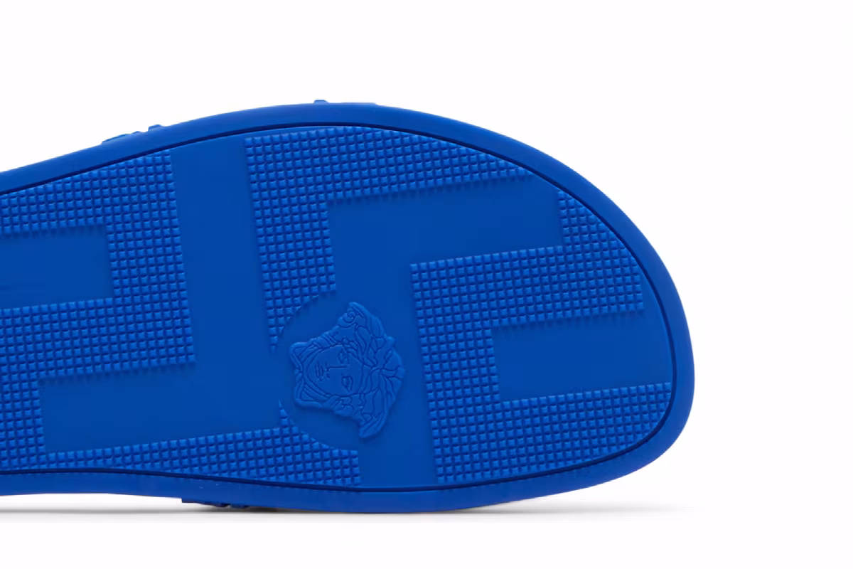 Versace Palazzo Medusa Pool Slide Royal Blue, view 6