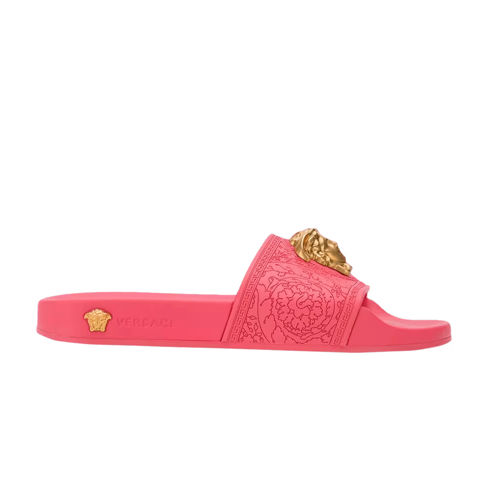 Versace Women's Ciabattina Slide Shell Pink