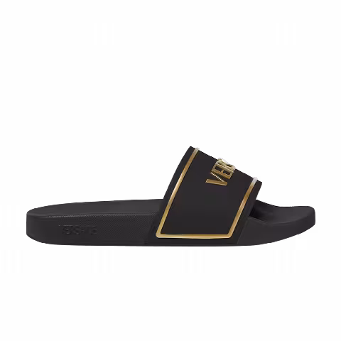 Versace Rubber Slider 'Black'
