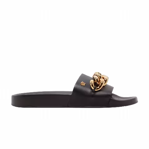 Versace Wmns Slide 'Chain - Black'