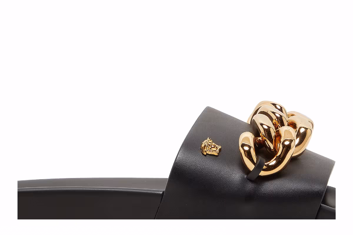 Versace Women's Slide Chain - Black, view 3
