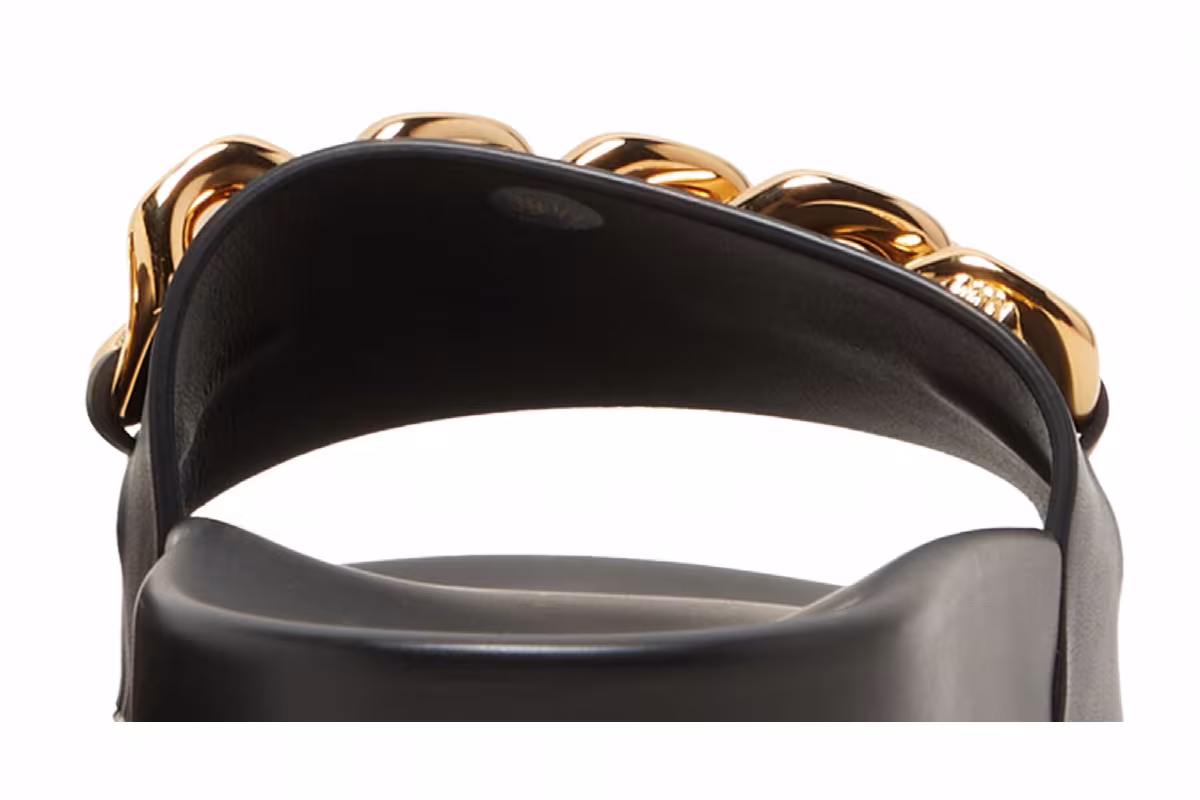 Versace Women's Slide Chain - Black, view 8