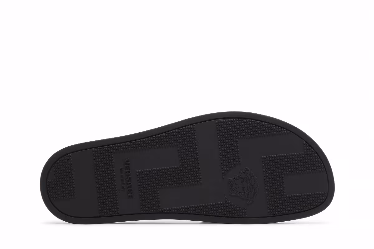 Versace Slide Baroccoflage Print - Blue, view 5