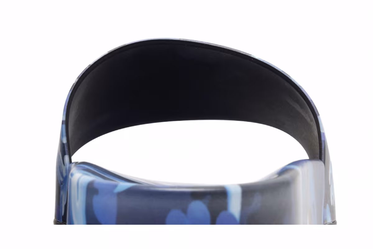Versace Slide Baroccoflage Print - Blue, view 8