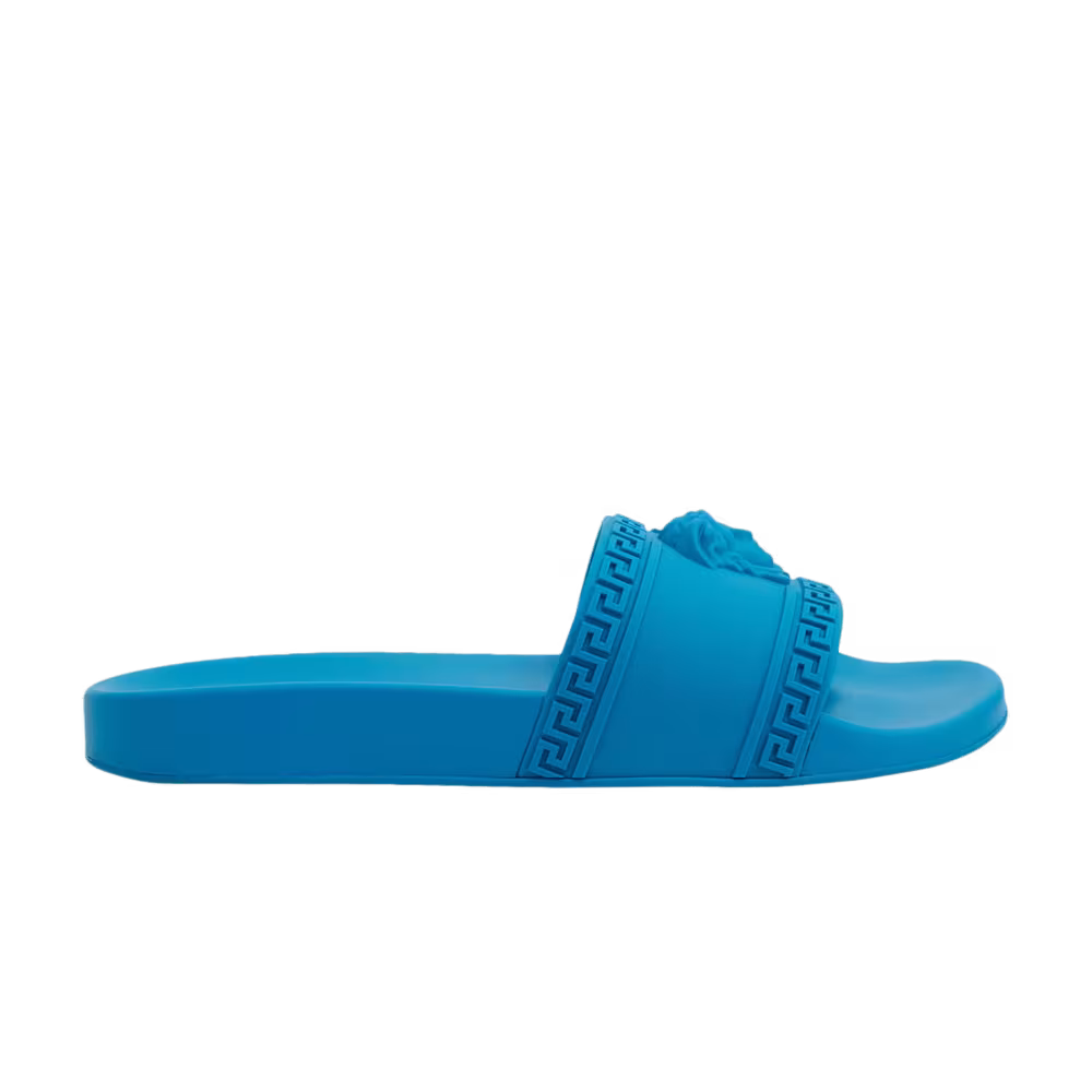 Versace Palazzo Medusa Pool Slide Teal