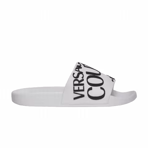 Versace Wmns Logo Slide 'White Black'