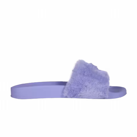 Versace Wmns Slide 'Medusa Fur - Purple'