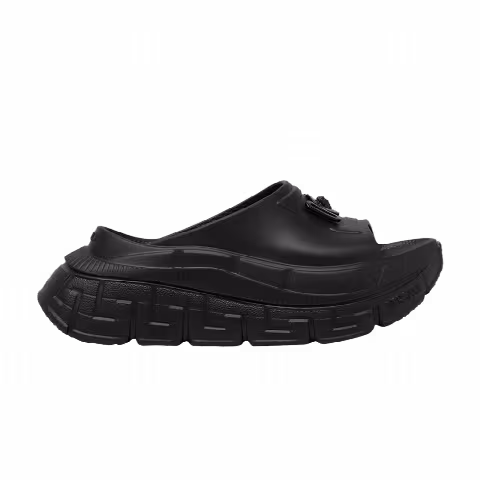 Versace Wmns Slide Fabric 'Black'