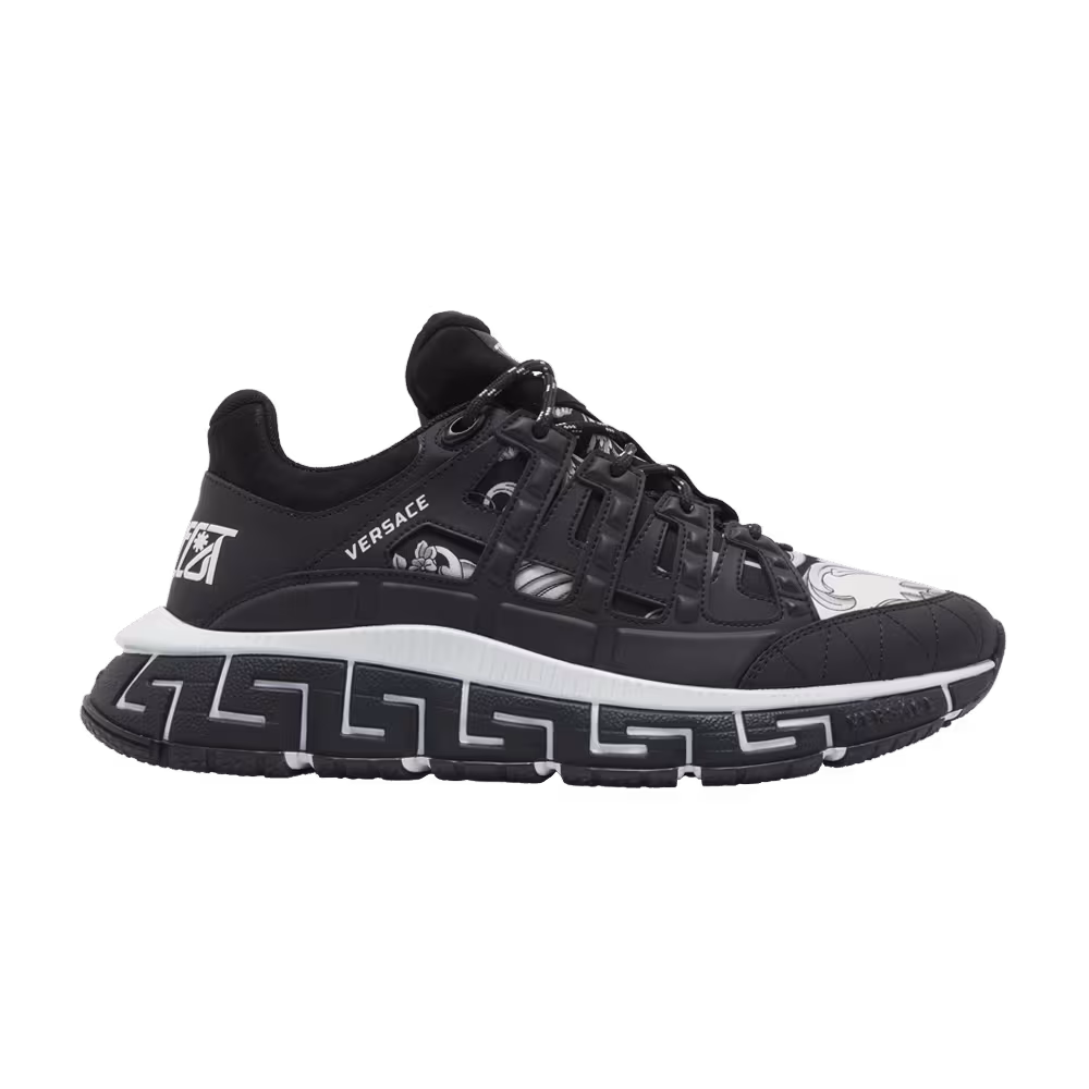 Versace Trigreca Black White