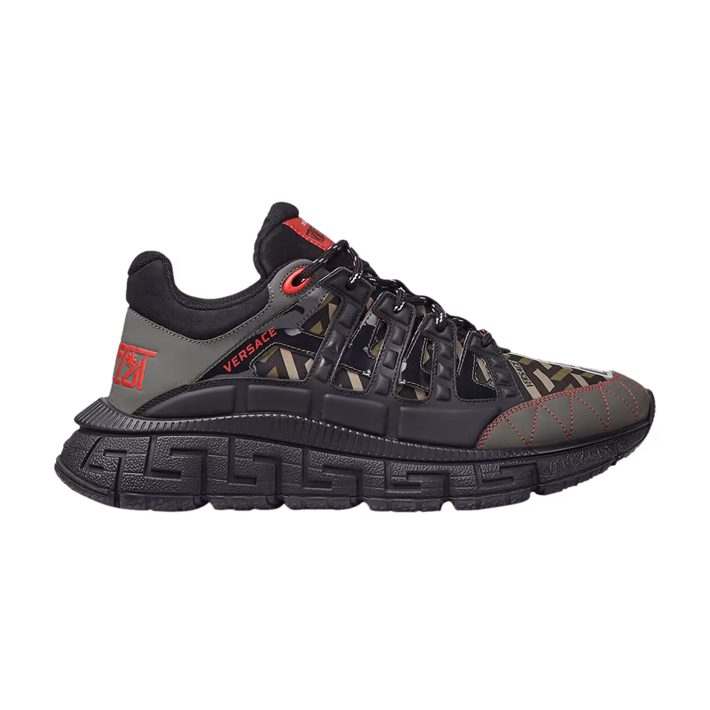 Versace Trigreca Black Red
