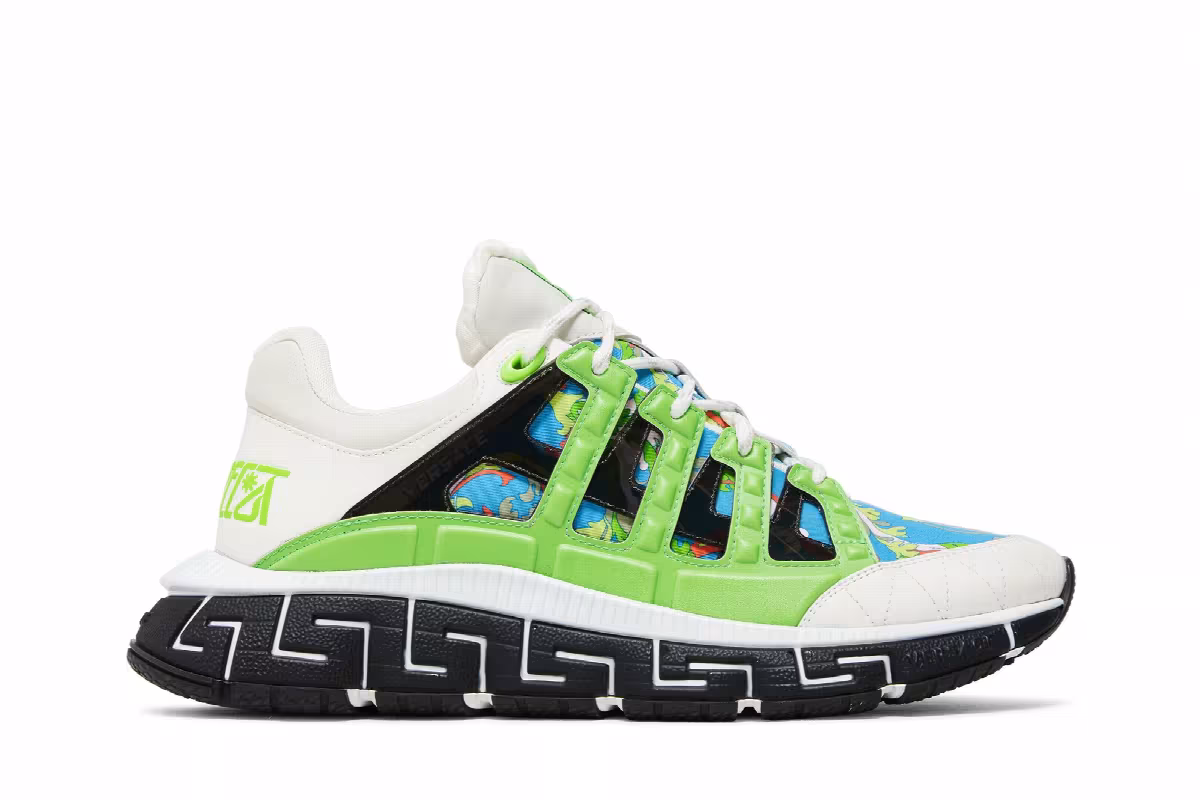 Versace Trigreca Baroccofest - Blue Green, view 2