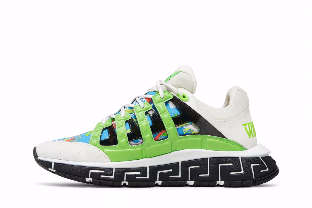 Versace Trigreca Baroccofest - Blue Green, view 4