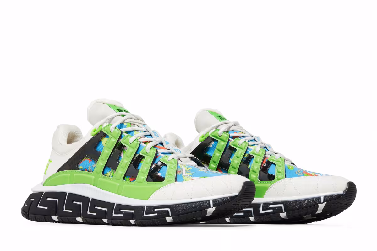 Versace Trigreca Baroccofest - Blue Green, view 9