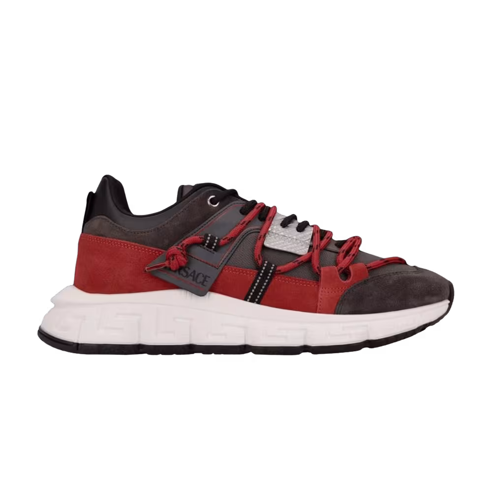 Versace Trigreca Grey Red