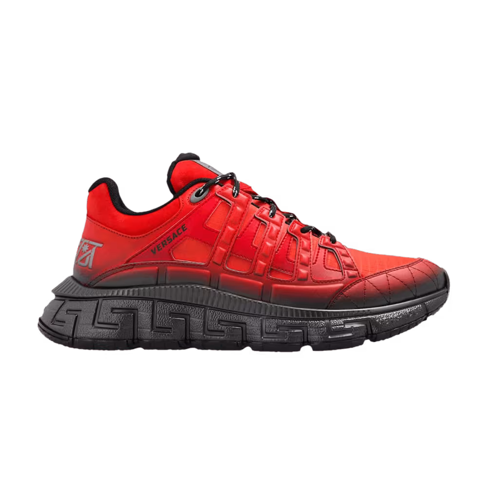 Versace Trigreca Scarlet Gunmetal