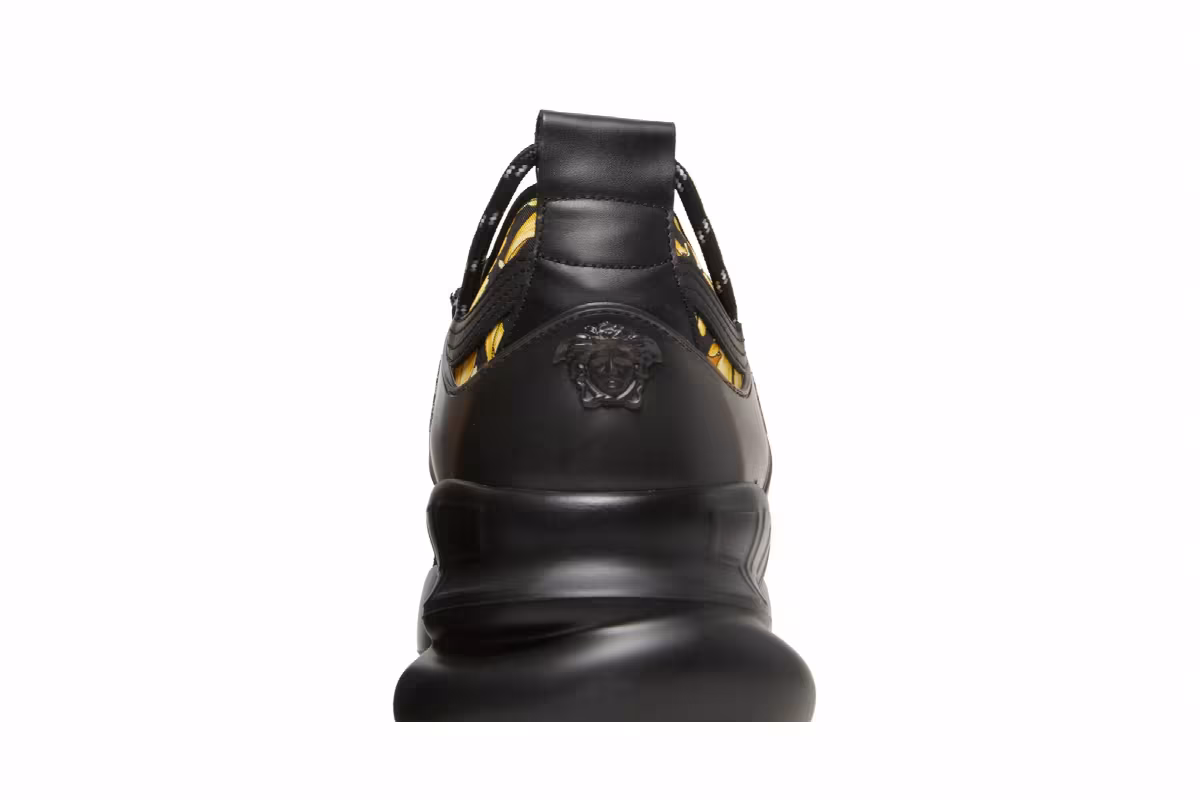 Versace Chain Reaction Trainer Barocco Print - Black, view 8
