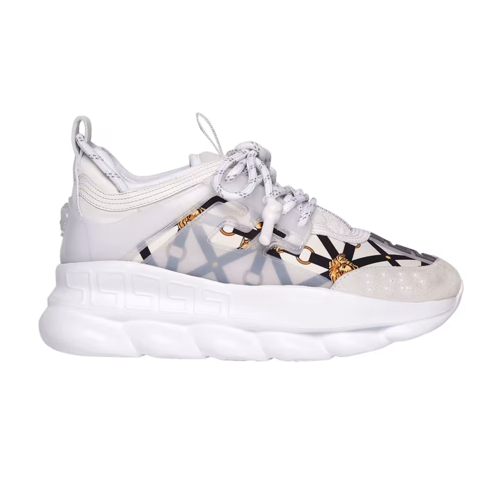 Versace Women's Chain Reaction Logo White 2019