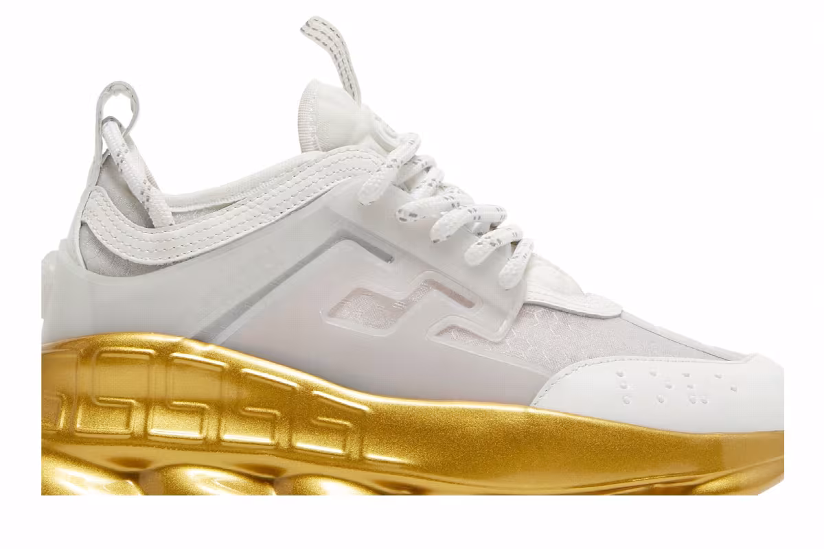 Versace Women's Chain Reaction White Gold, view 3