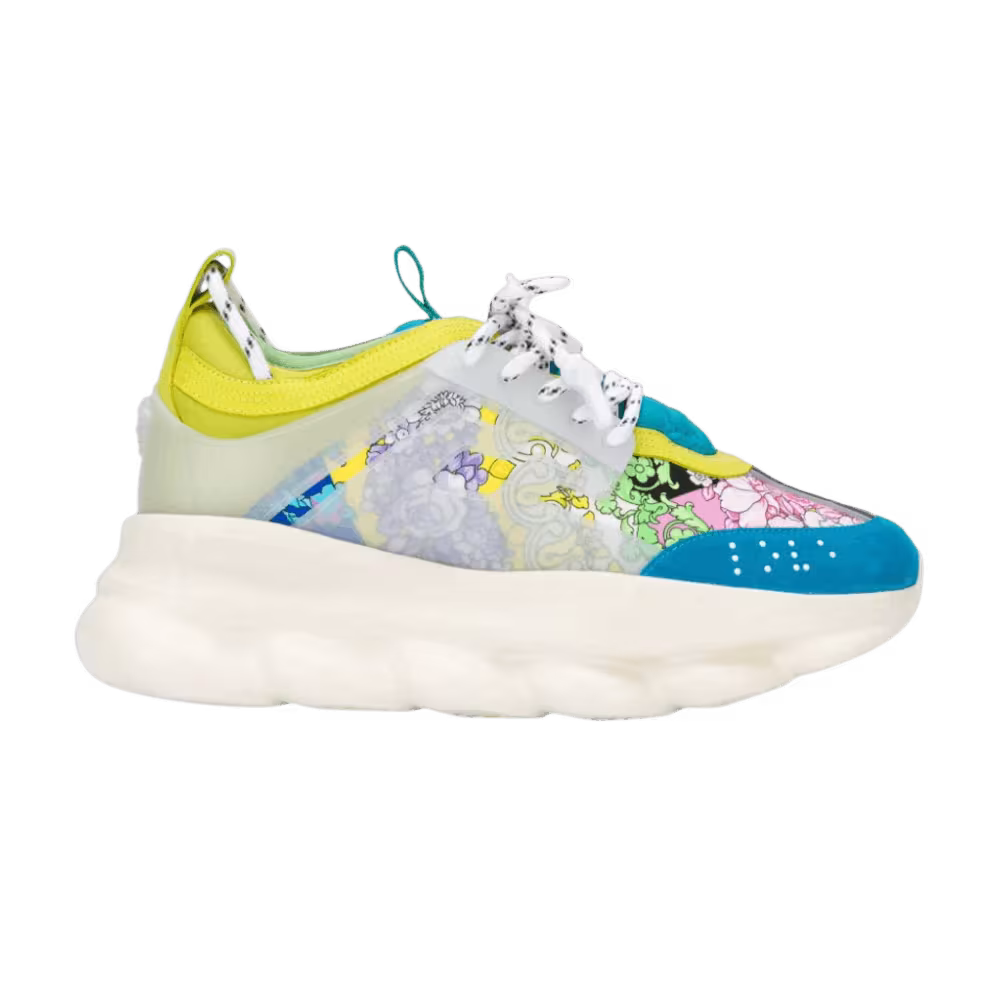 Versace Women's Chain Reaction Psychedelic Floral Barocco