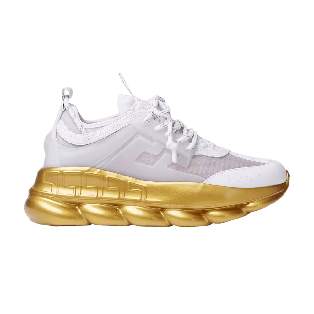 Versace Chain Reaction White Gold