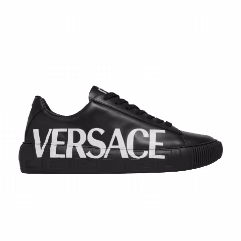 Versace Medusa Low 'Logo Print - Black'