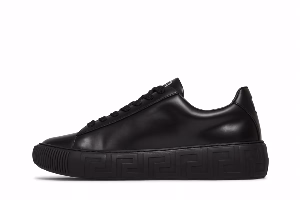 Versace Medusa Low Logo Print - Black, view 4