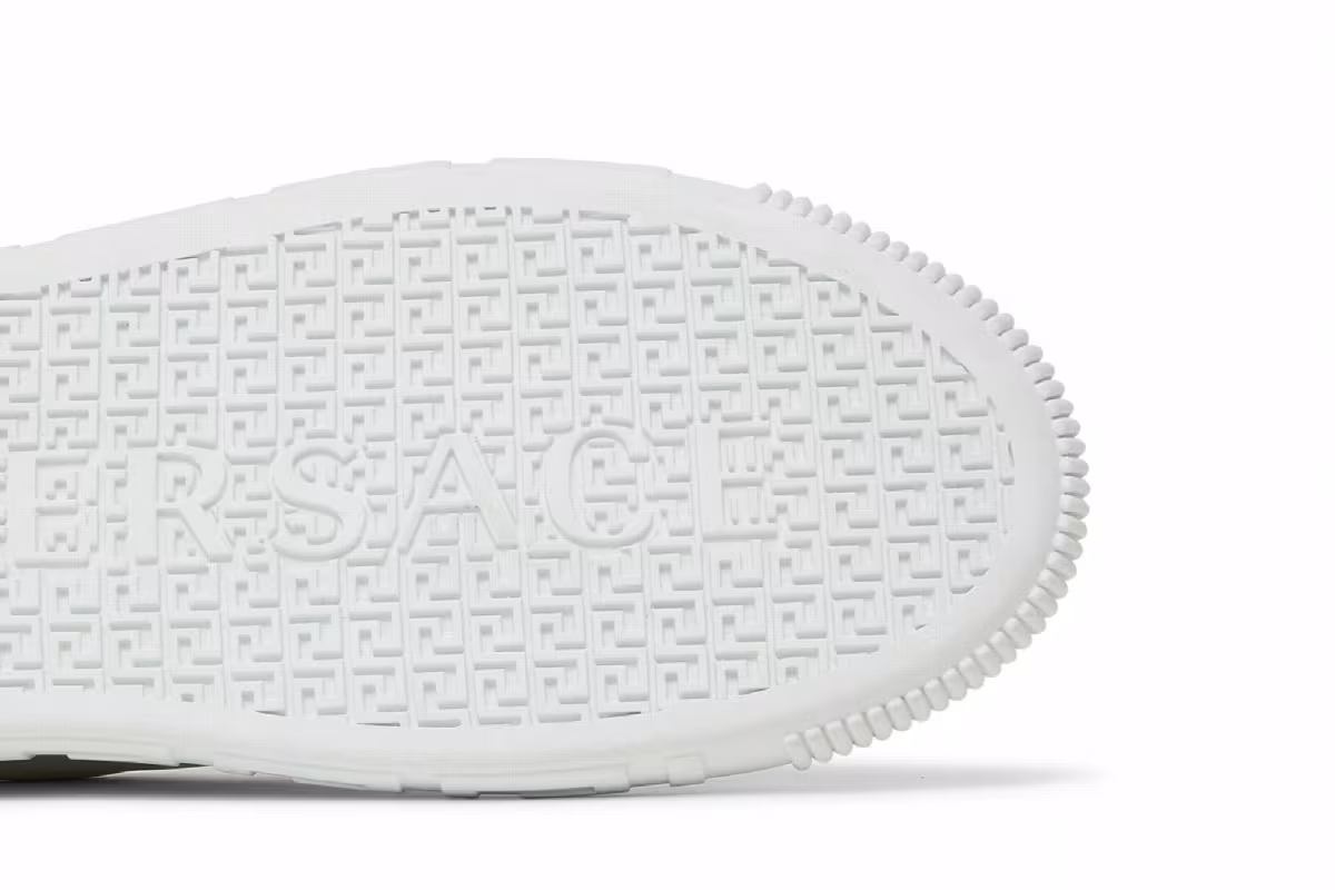 Versace Medusa Low Logo Print - White, view 6