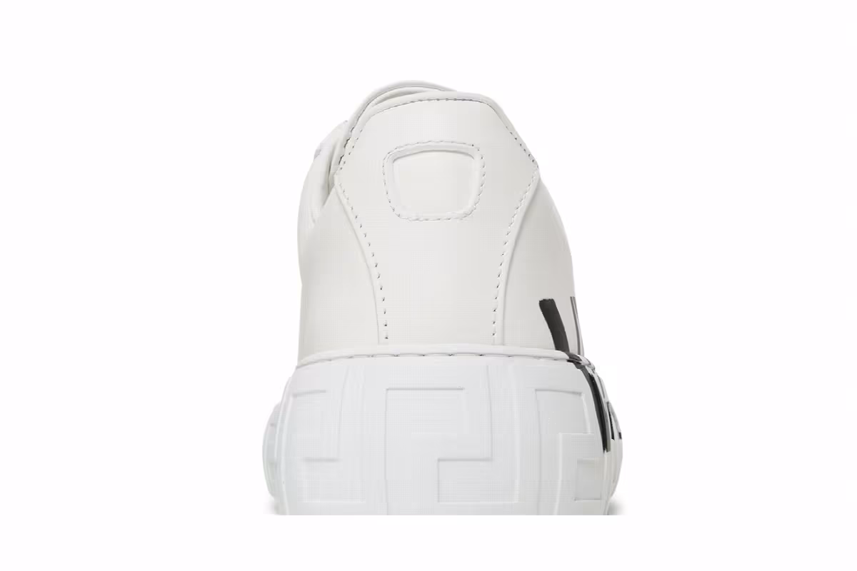Versace Medusa Low Logo Print - White, view 8