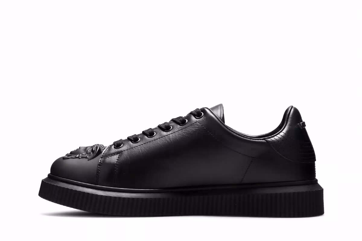 Versace Medusa Low Logo Print - Black, view 4