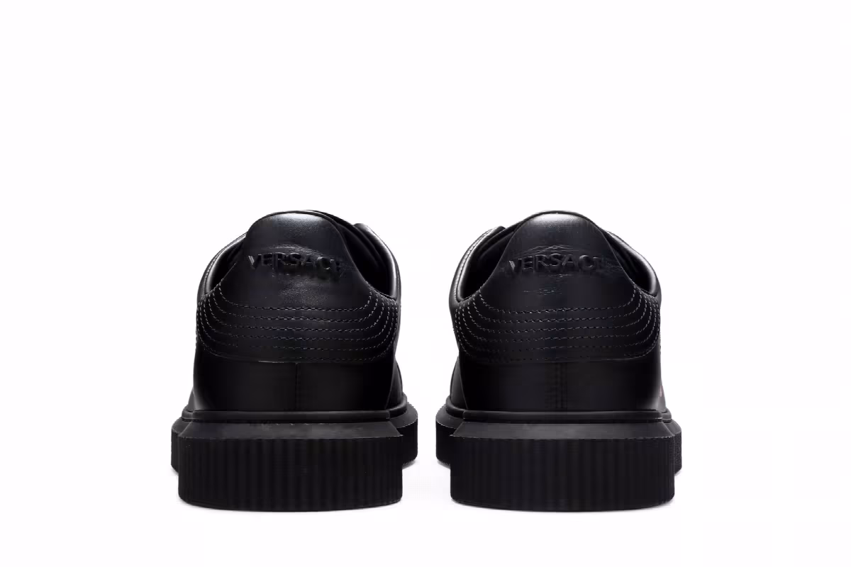 Versace Medusa Low Logo Print - Black, view 7