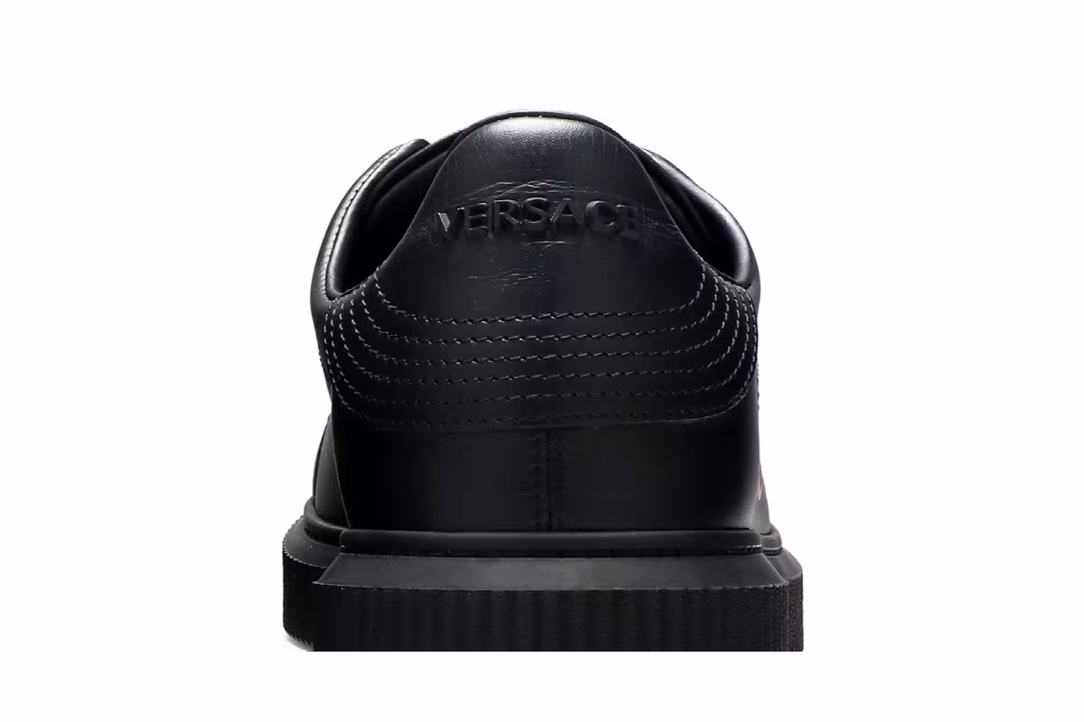 Versace Medusa Low Logo Print - Black, view 8
