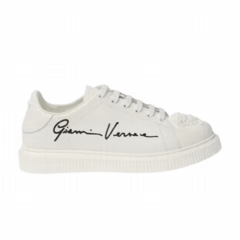 Versace Medusa Low 'Gianni Versace Signature Print - White'