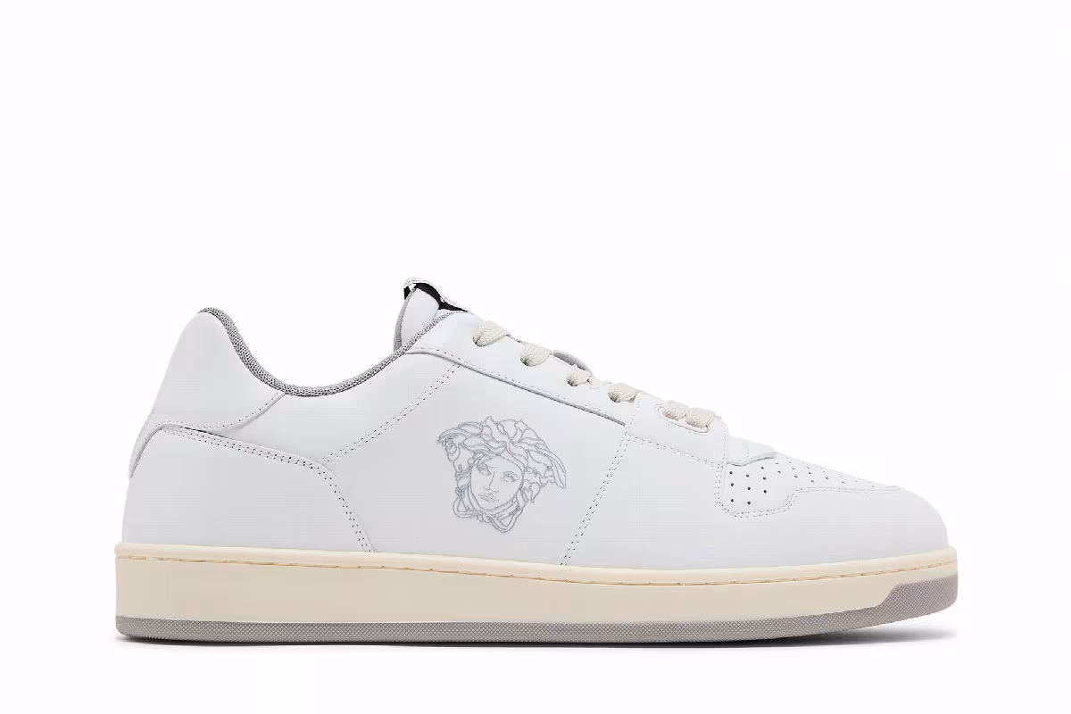 Versace Medusa Sneaker White Grey, view 2
