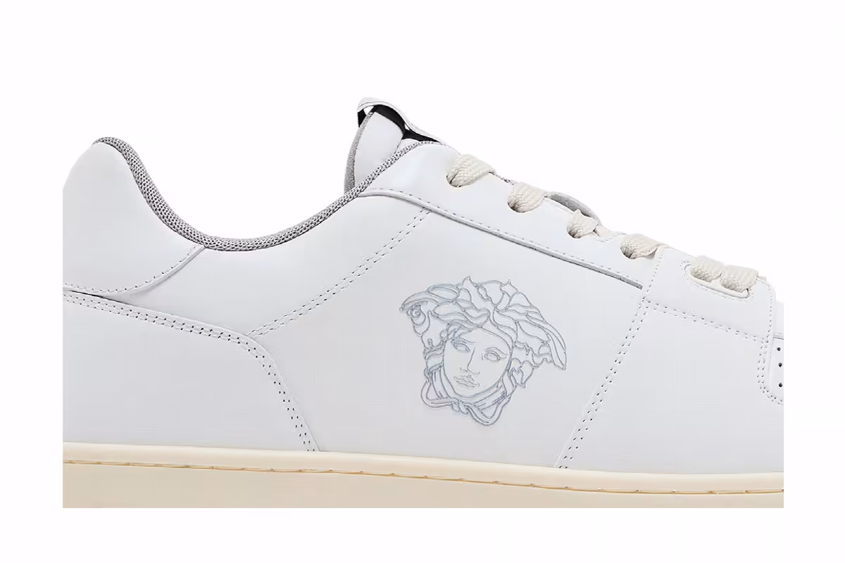 Versace Medusa Sneaker White Grey, view 3