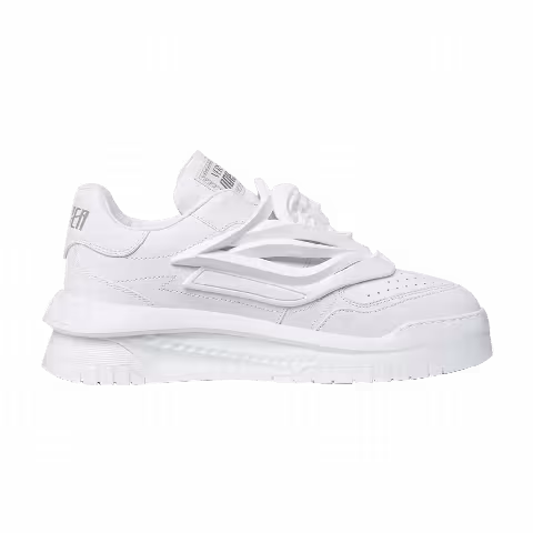 Versace Wmns Odissea Caged Rubber Medusa Sneaker 'White'