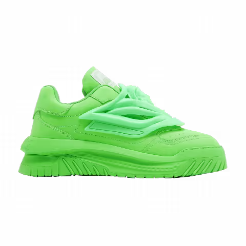 Versace Odissea Caged Rubber Medusa Sneaker 'Green'