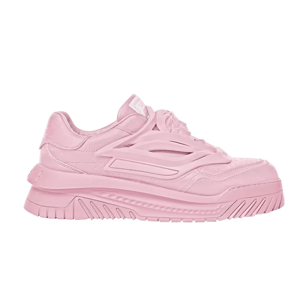 Versace Odissea Caged Rubber Medusa Sneaker Pink