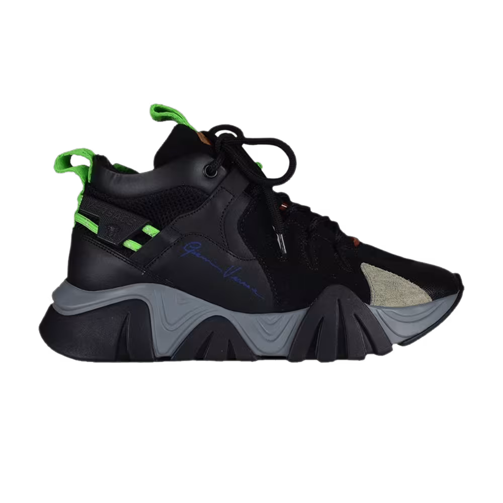 Versace Squalo Black Fluorescent Green