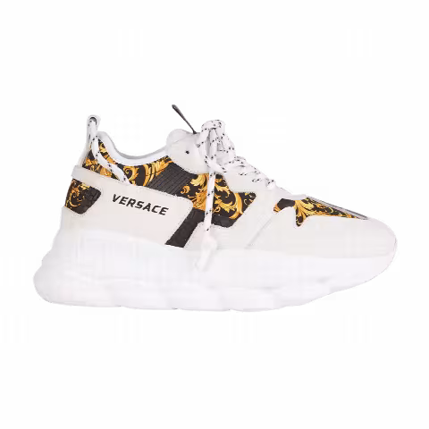 Versace Wmns Chain Reaction 2 'Barocco Print - White'