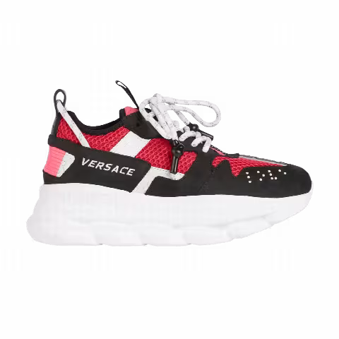 Versace Wmns Chain Reaction 2 'Black Fuchsia'
