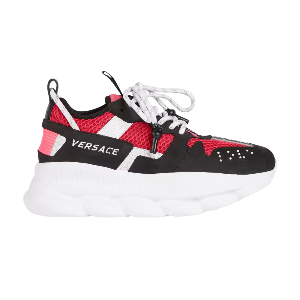 Versace Women's Chain Reaction 2 Black Fuchsia