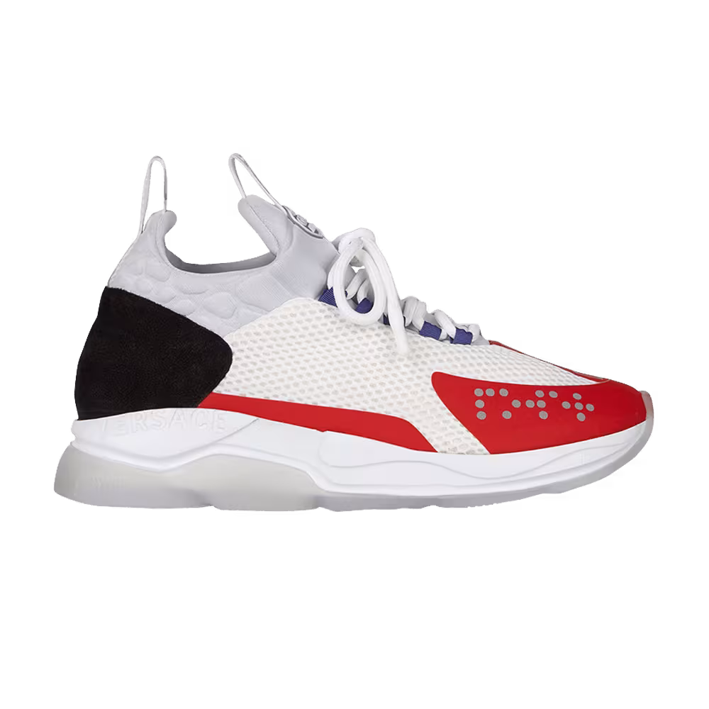 Versace Cross Chainer White Red 2019