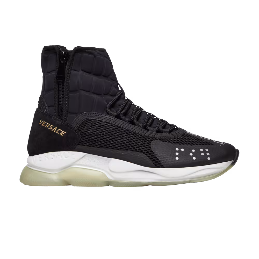 Versace Cross Chainer High Black